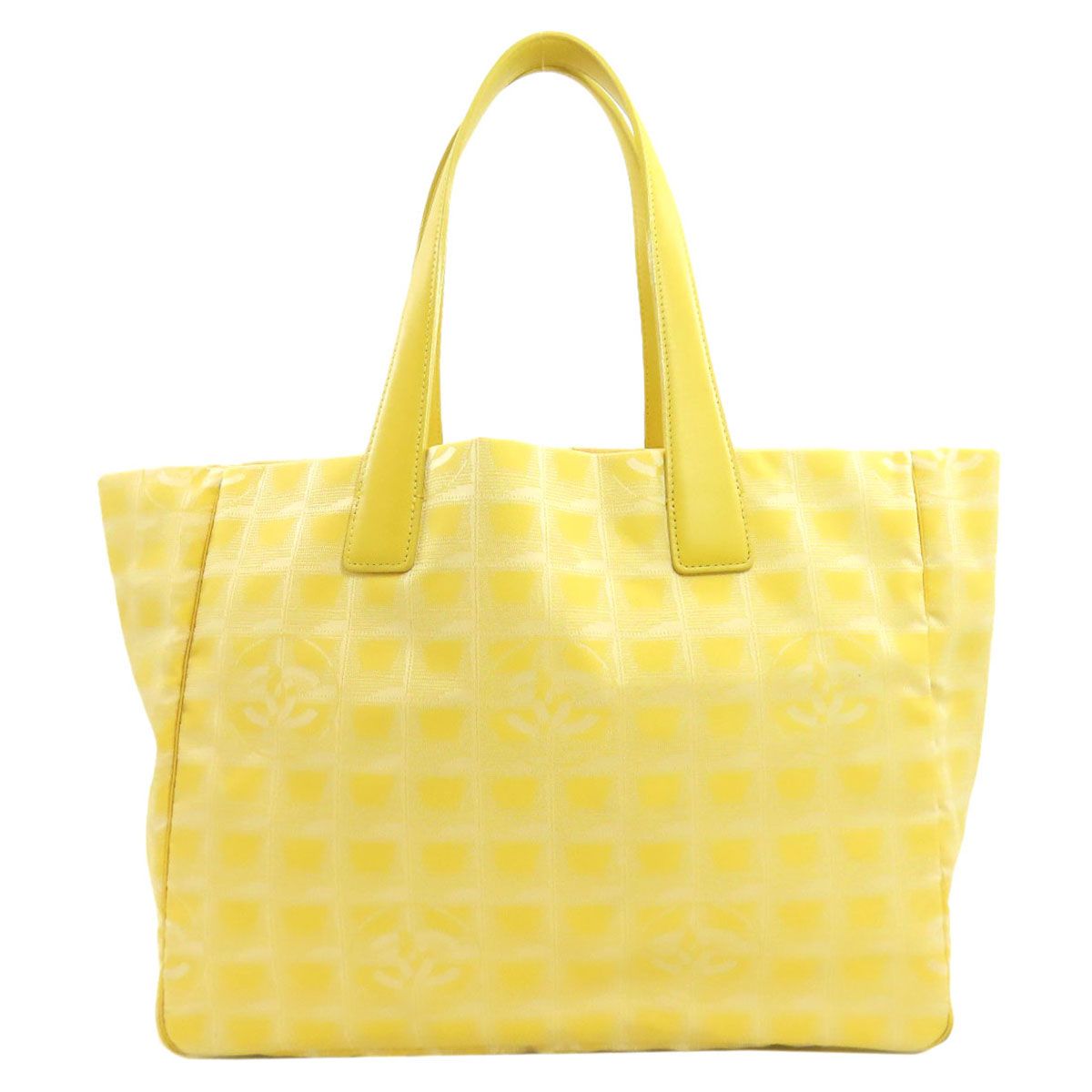 Chanel New Travel Line MM Silver Tote Nylon — view 2