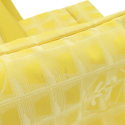 Chanel New Travel Line MM Silver Tote Nylon — view 8