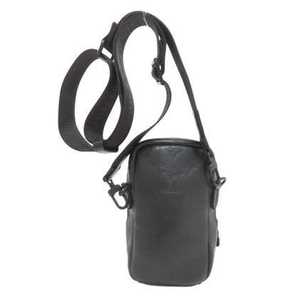 Louis Vuitton Double Phone Pouch Shoulder Bag Monogram Shadow — view 2