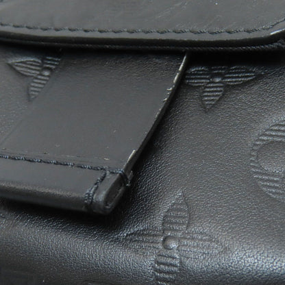 Louis Vuitton Double Phone Pouch Shoulder Bag Monogram Shadow — view 9