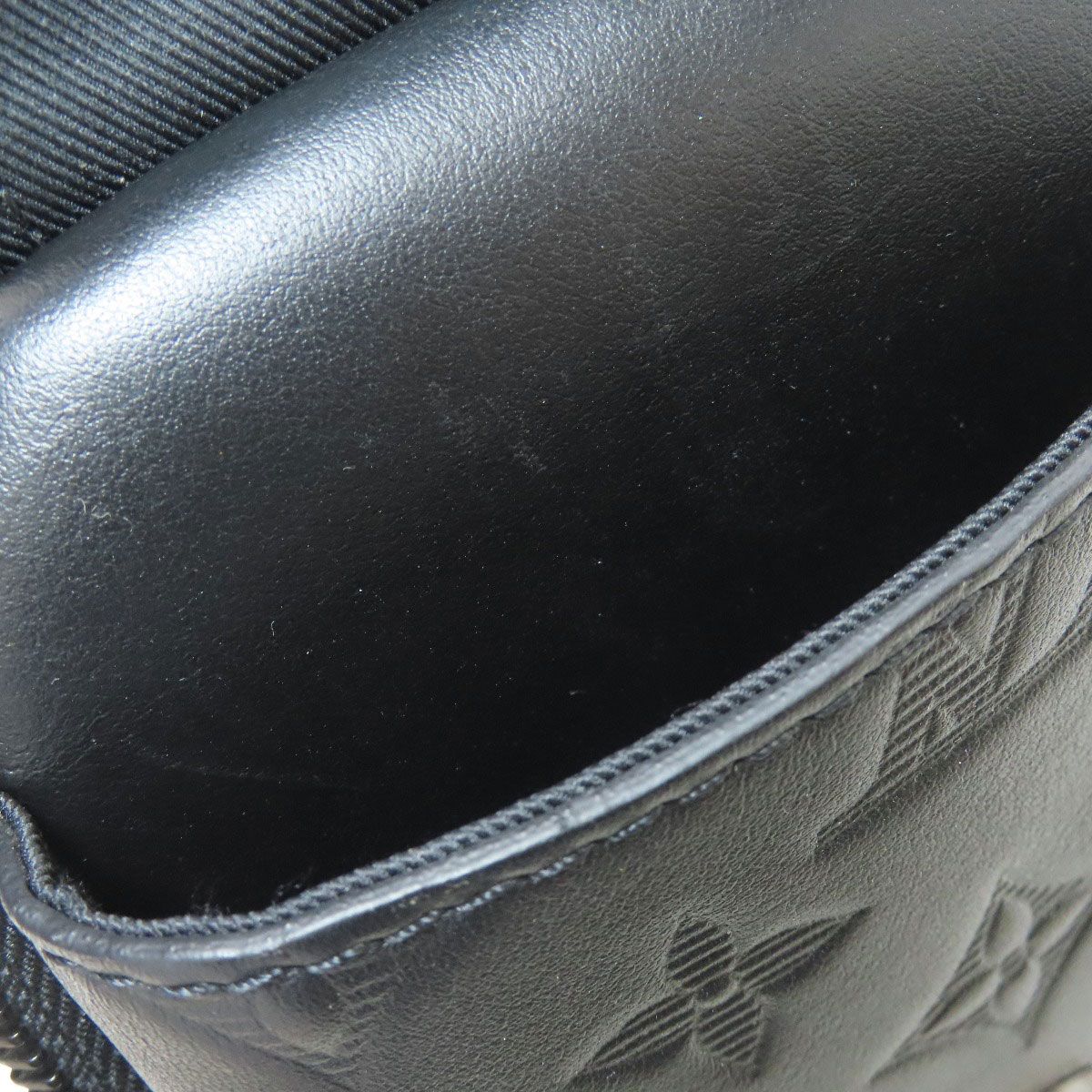Louis Vuitton Double Phone Pouch Shoulder Bag Monogram Shadow — view 7