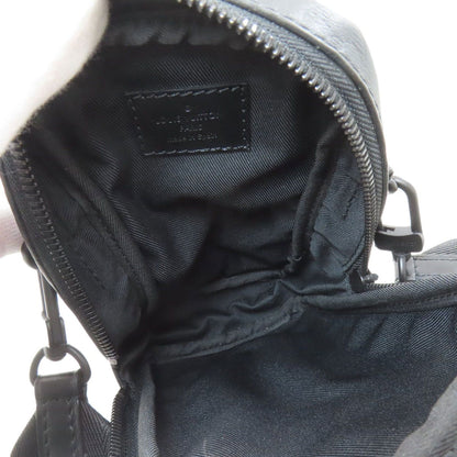 Louis Vuitton Double Phone Pouch Shoulder Bag Monogram Shadow — view 5