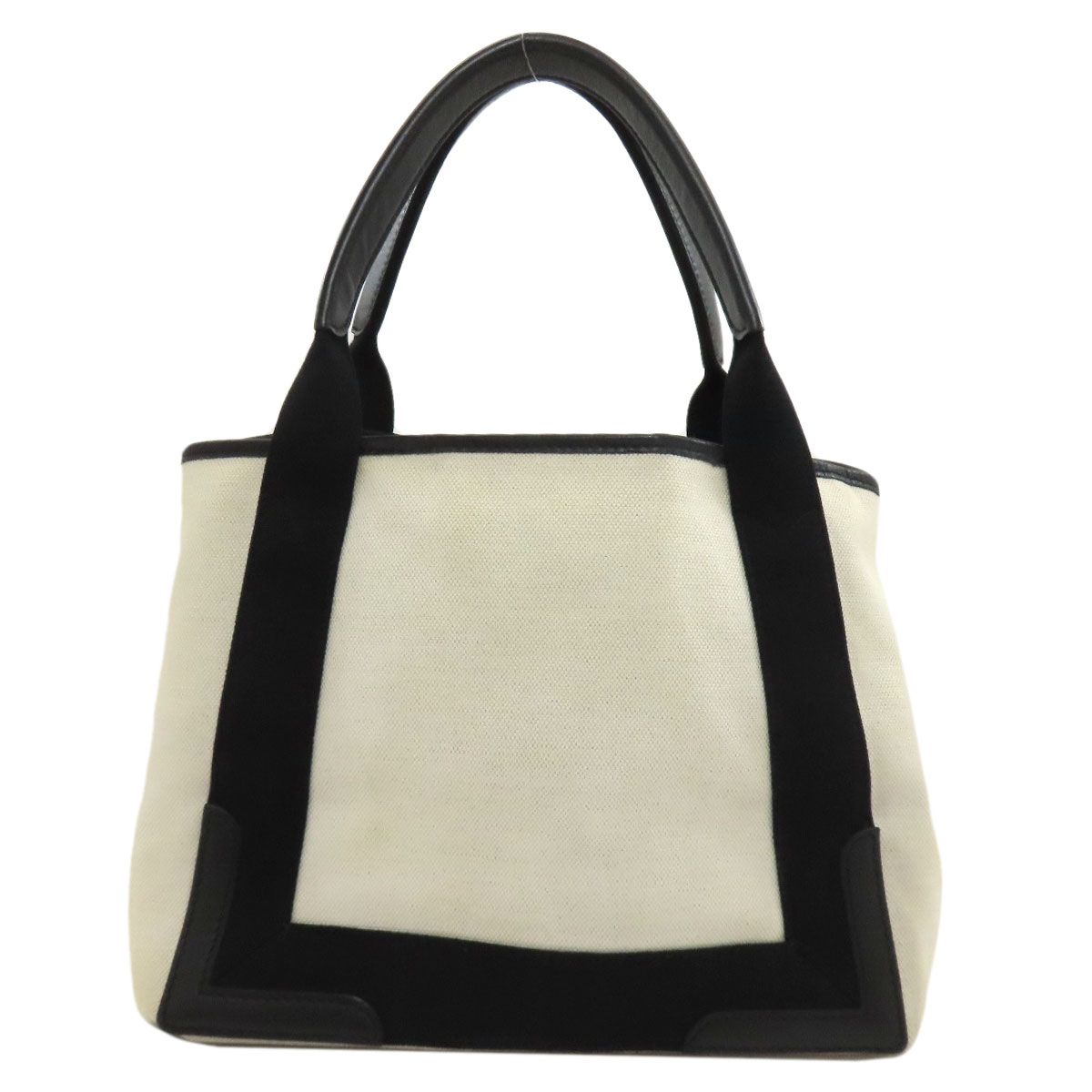 Balenciaga Navy Cabas Handbag Canvas — view 2