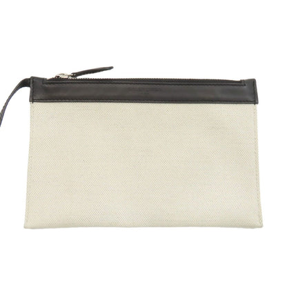 Balenciaga Navy Cabas Handbag Canvas — view 8