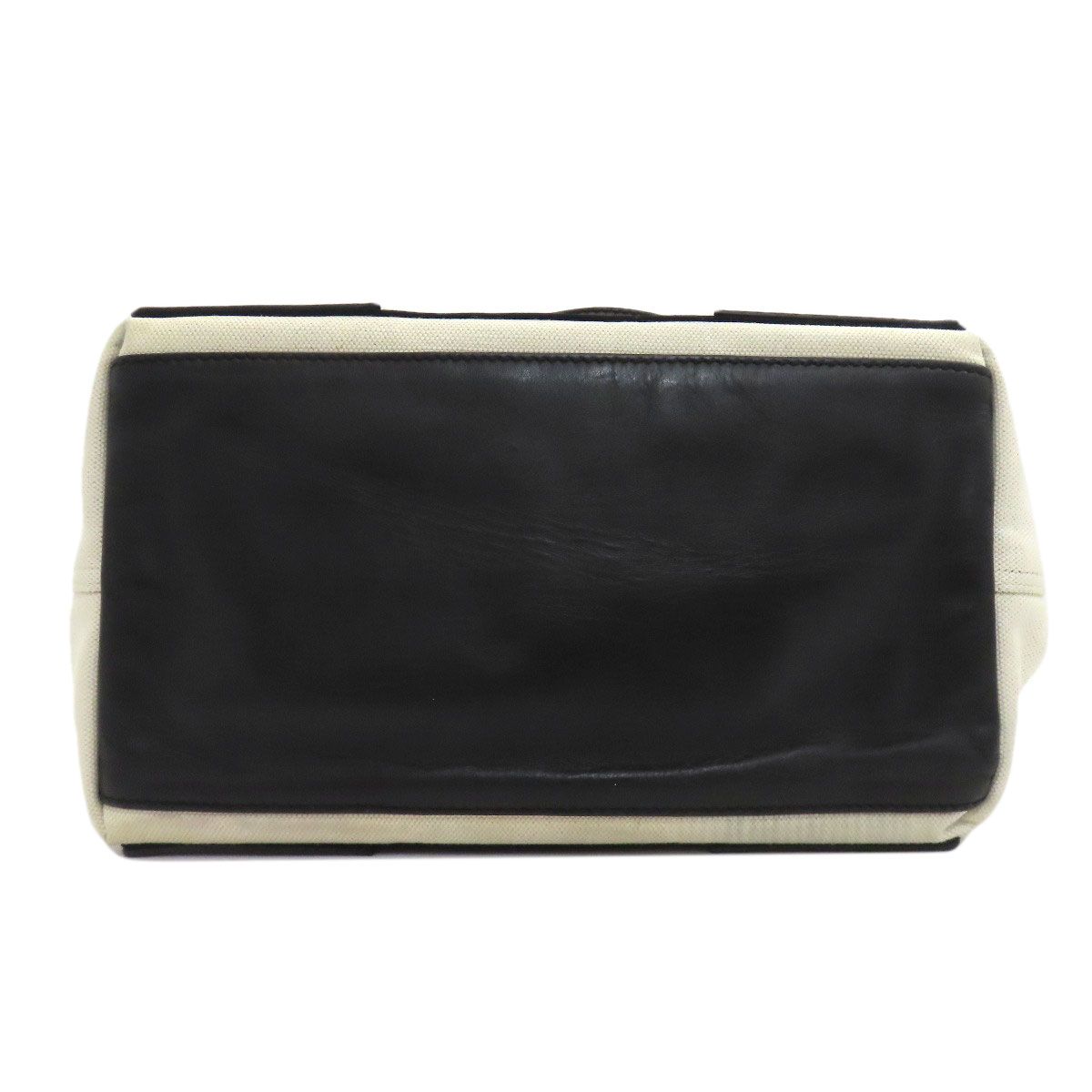 Balenciaga Navy Cabas Handbag Canvas — view 4
