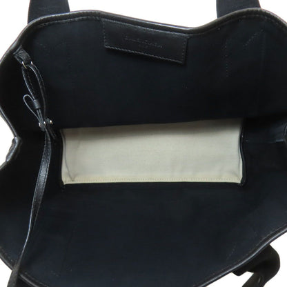 Balenciaga Navy Cabas Handbag Canvas — view 5
