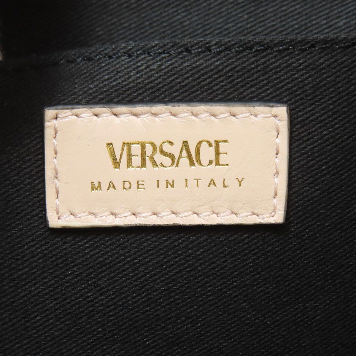Versace Logo Handbag Calf — view 6