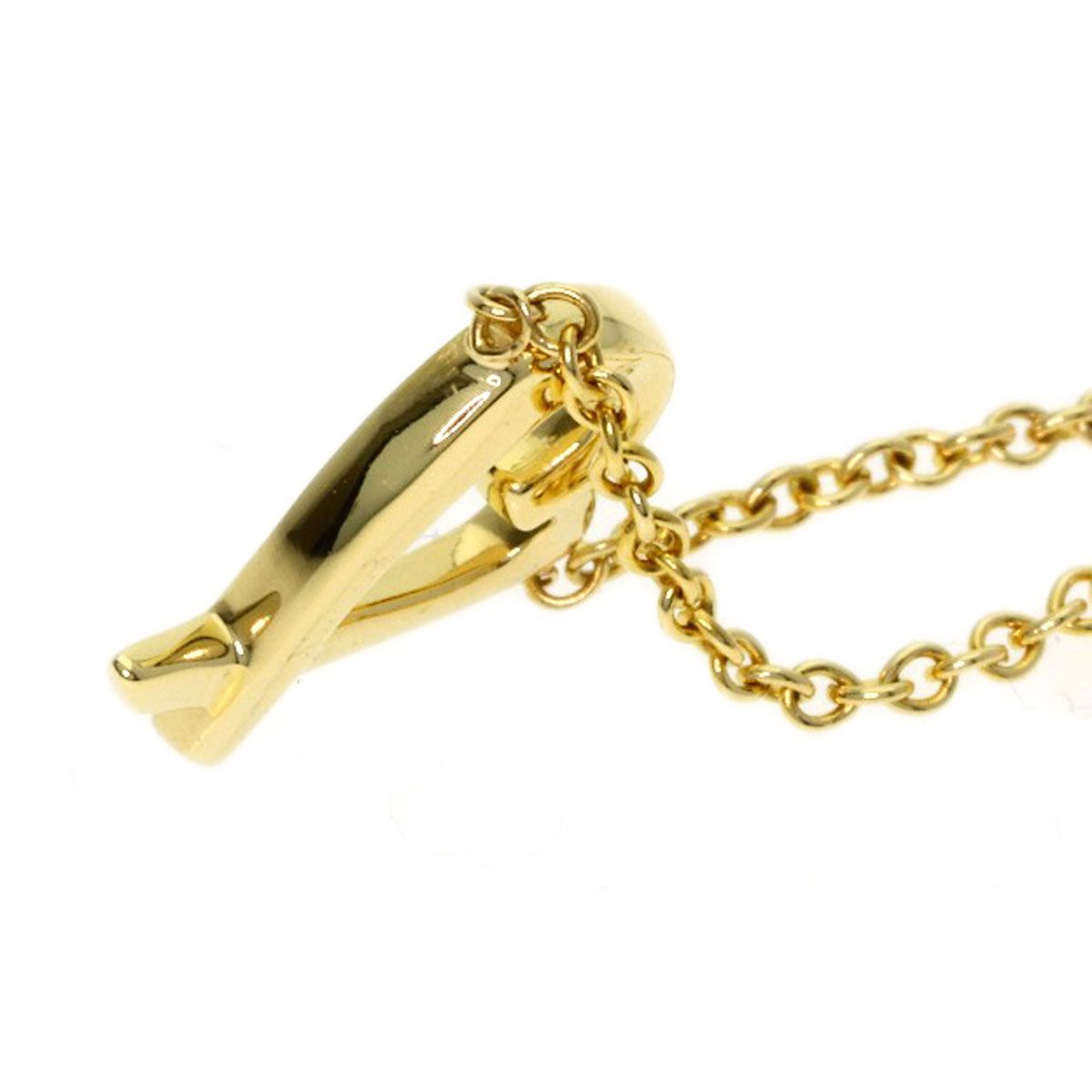 Tiffany & Co Mini Loving Heart Necklace 18k Yellow Gold — view 6