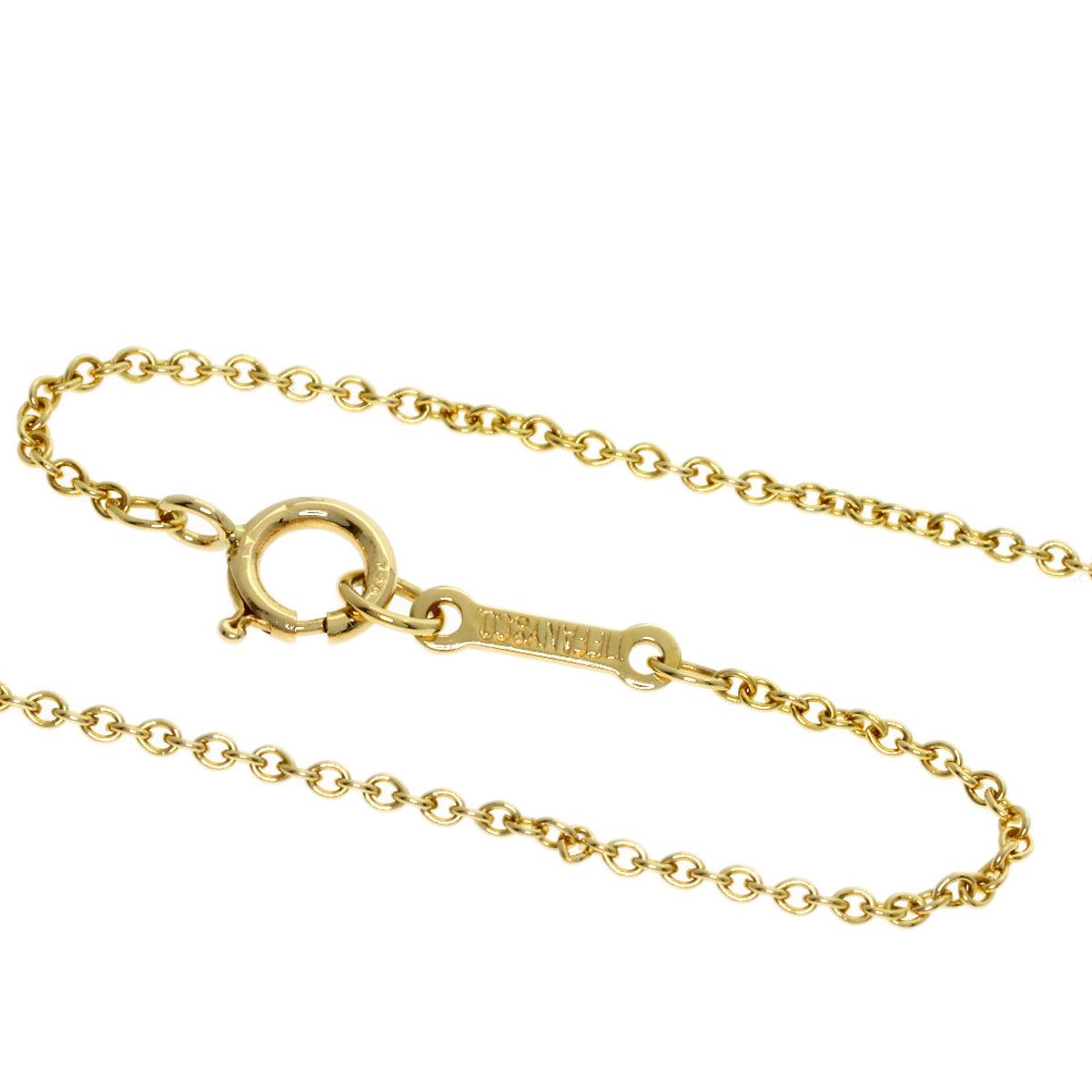 Tiffany & Co Mini Loving Heart Necklace 18k Yellow Gold — view 3