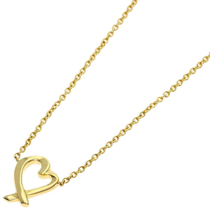 Tiffany & Co Mini Loving Heart Necklace 18k Yellow Gold