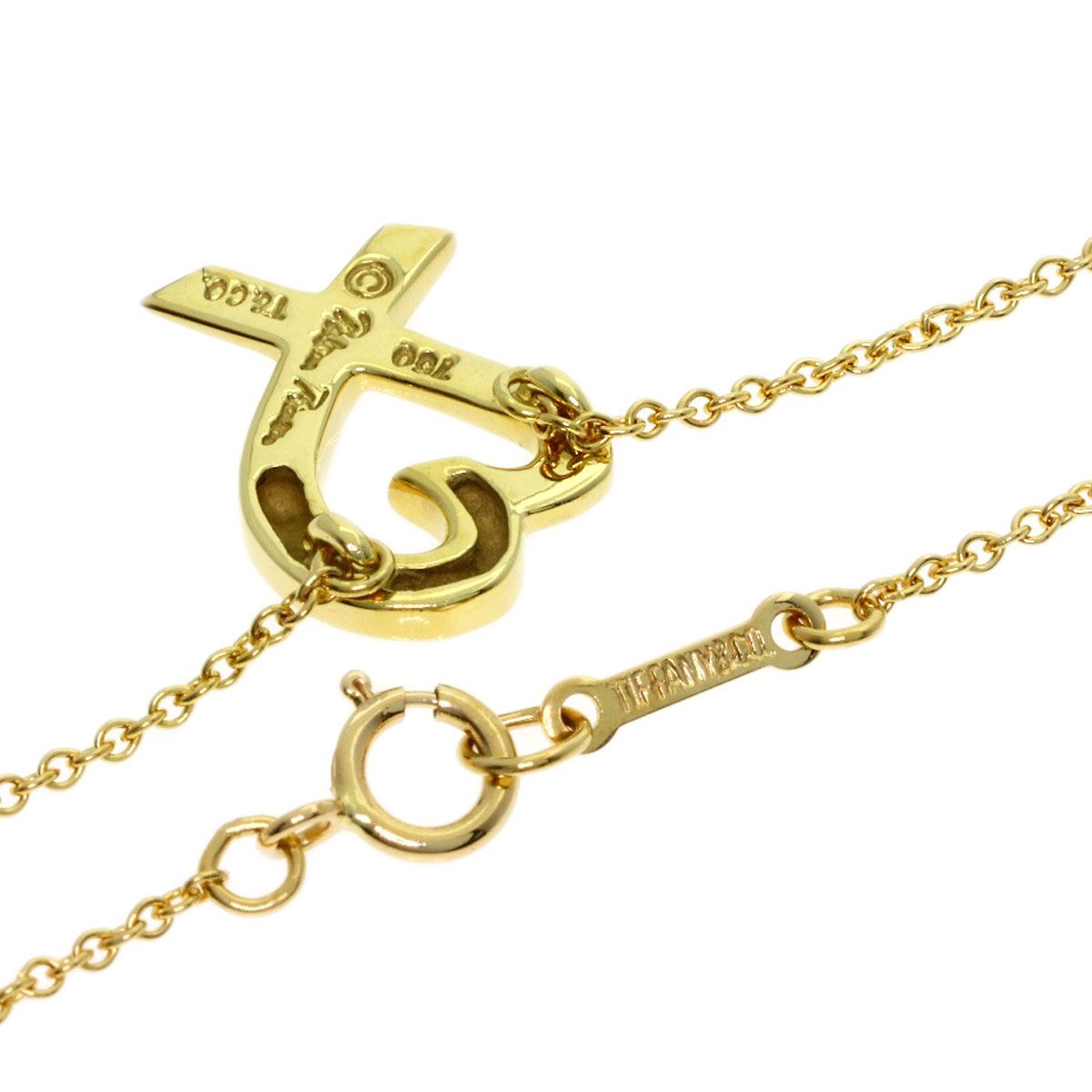 Tiffany & Co Loving Heart Necklace 18k Yellow Gold — view 2