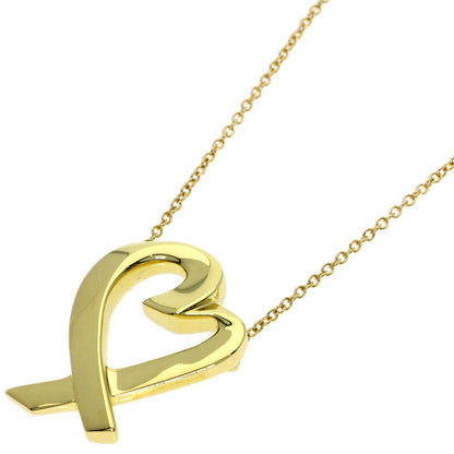 Tiffany & Co Loving Heart Necklace 18k Yellow Gold