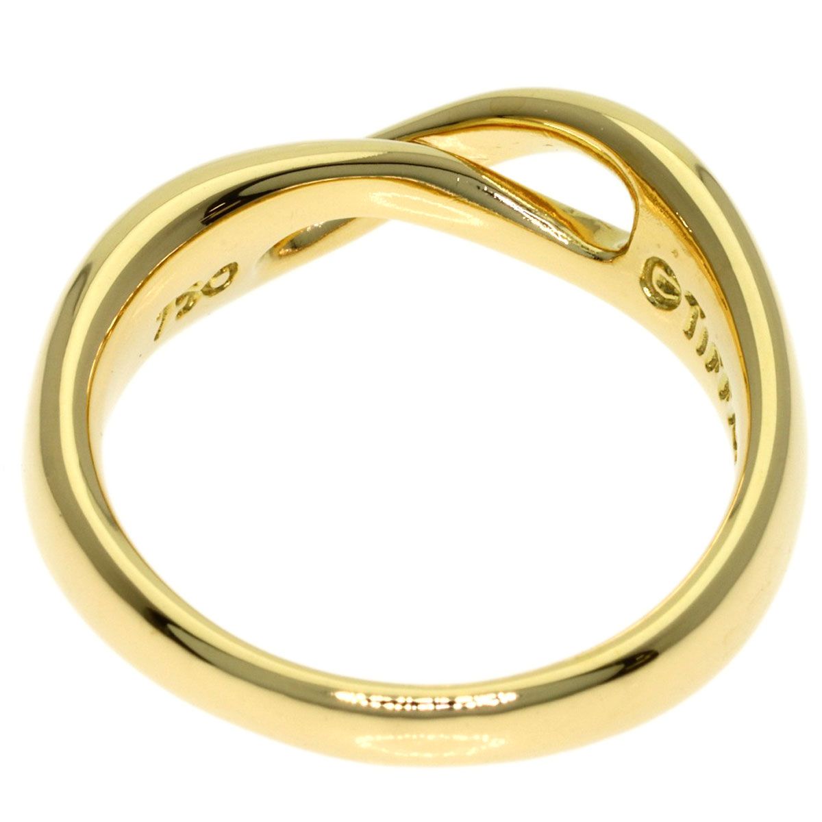 Tiffany & Co Infinity Ring 18k Yellow Gold — view 4