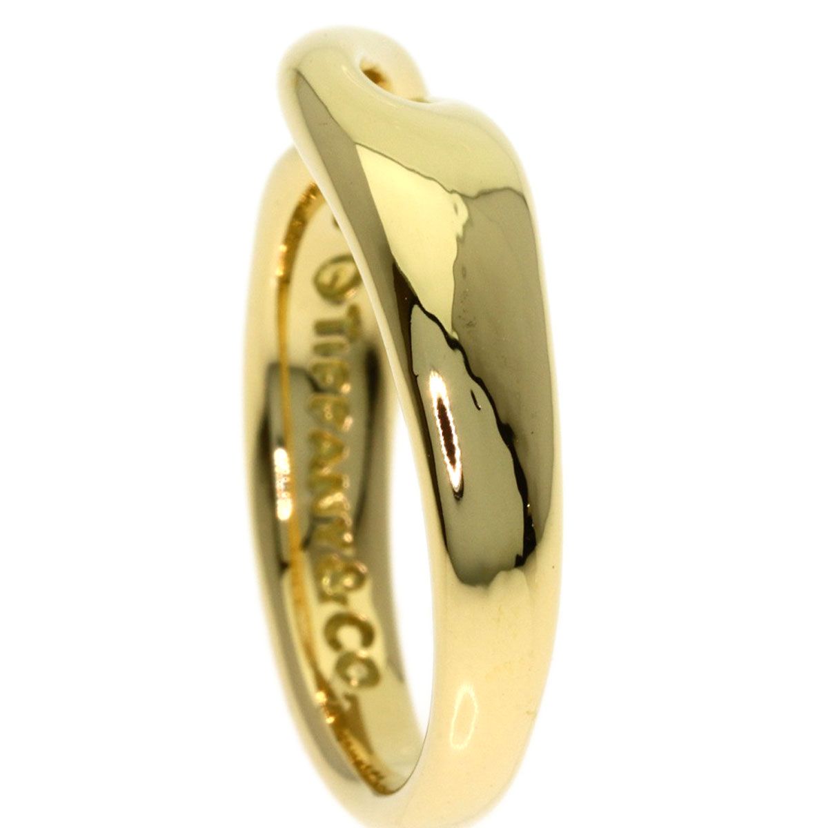 Tiffany & Co Infinity Ring 18k Yellow Gold — view 7