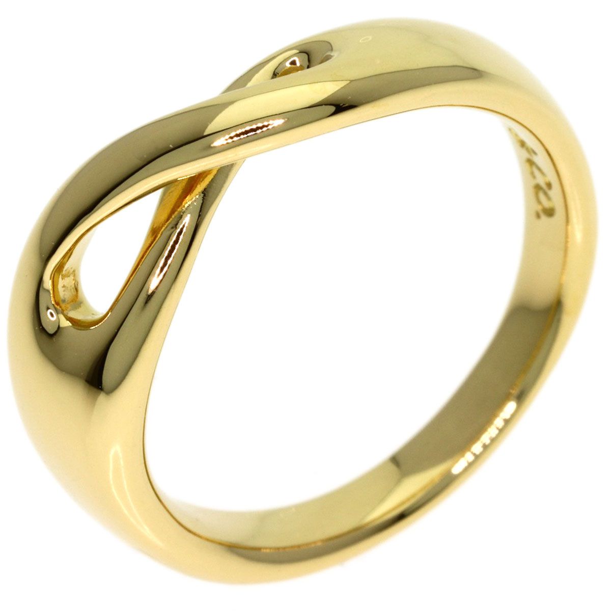 Tiffany & Co Infinity Ring 18k Yellow Gold — view 2