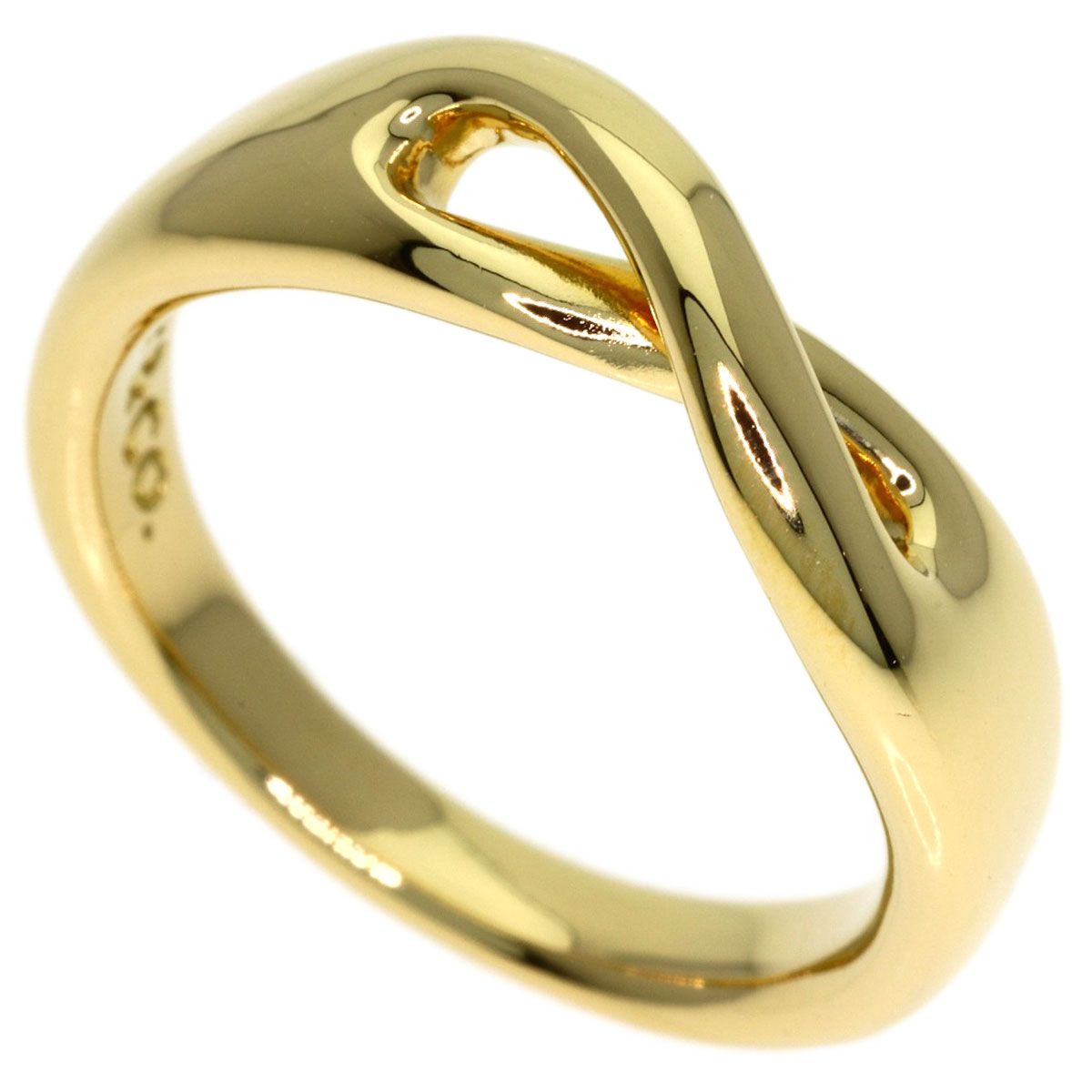 Tiffany & Co Infinity Ring 18k Yellow Gold