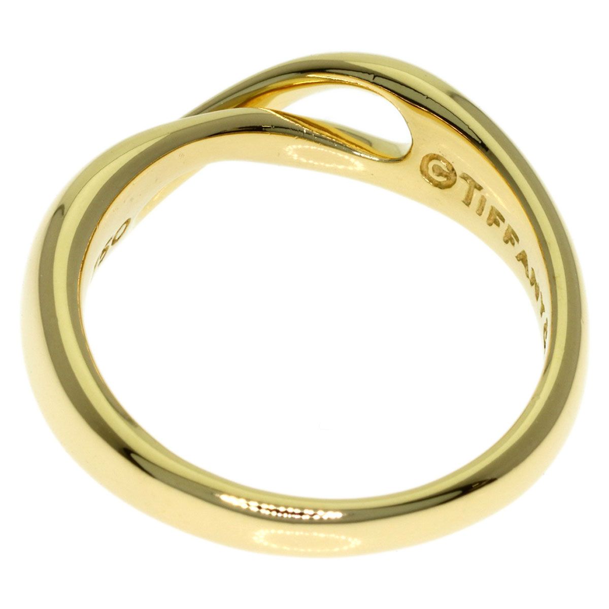 Tiffany & Co Infinity Ring 18k Yellow Gold — view 4