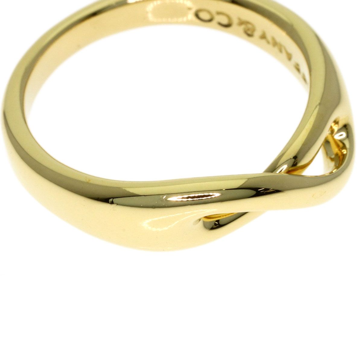 Tiffany & Co Infinity Ring 18k Yellow Gold — view 8