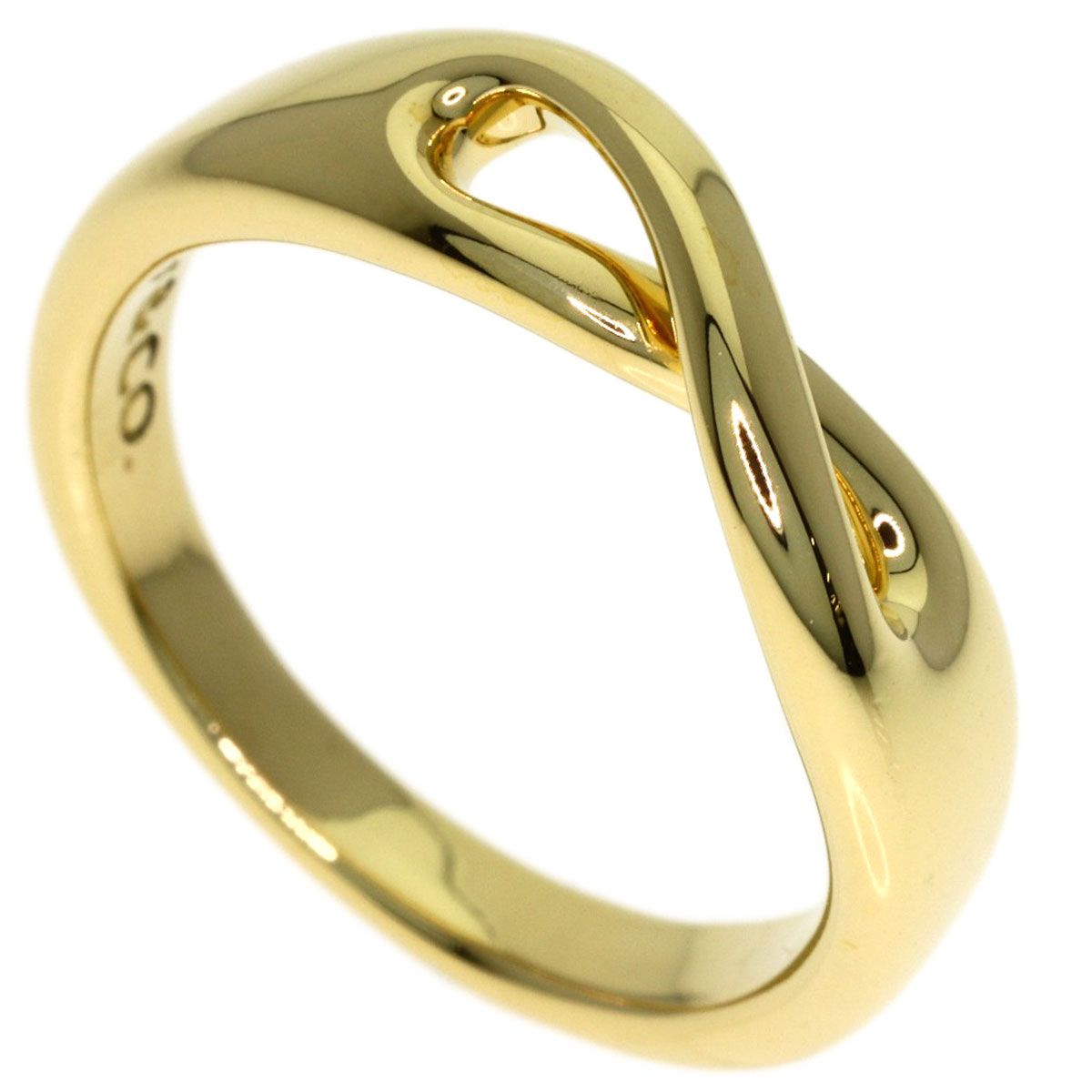 Tiffany & Co Infinity Ring 18k Yellow Gold