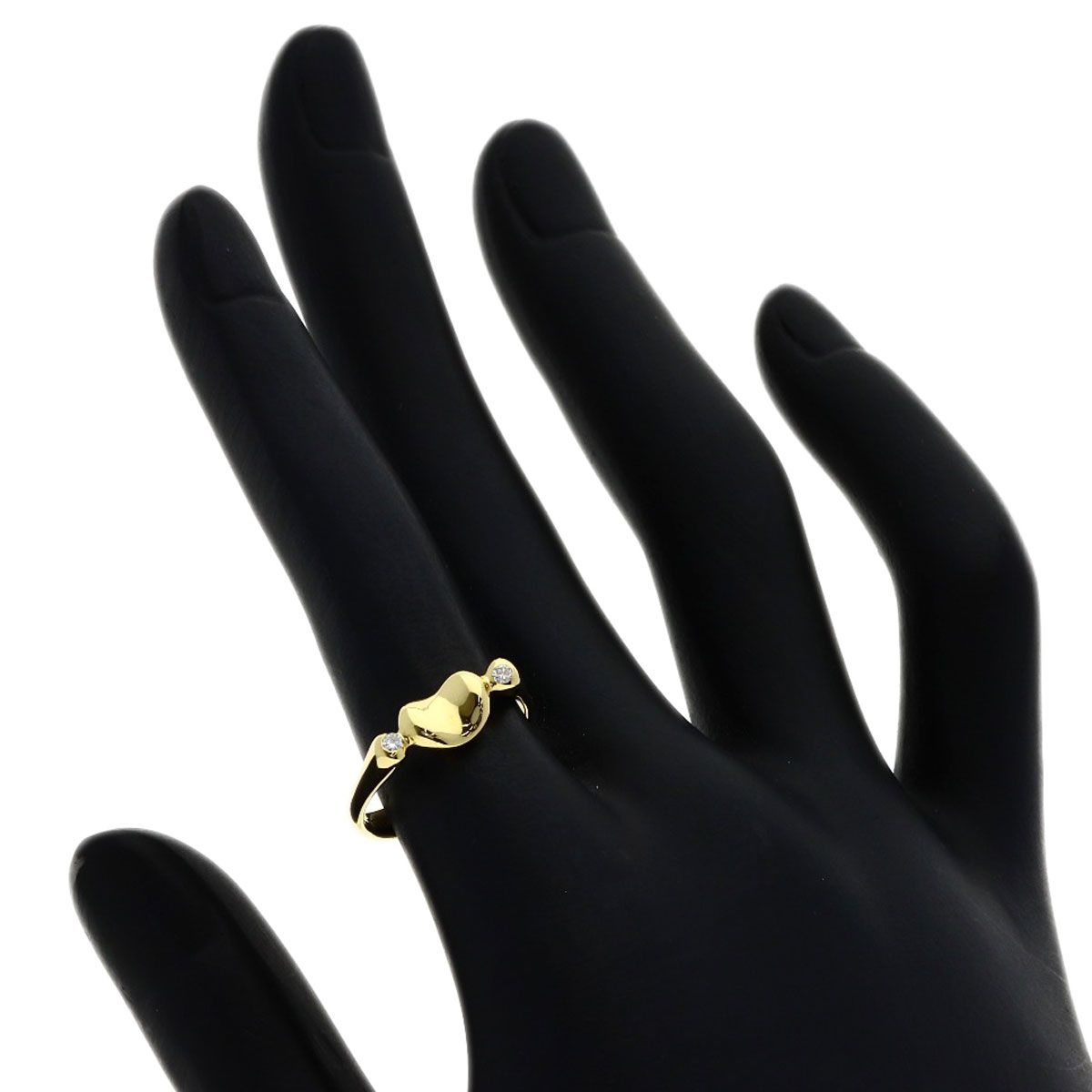 Tiffany & Co Bean Diamond Ring 18k Yellow Gold — view 6