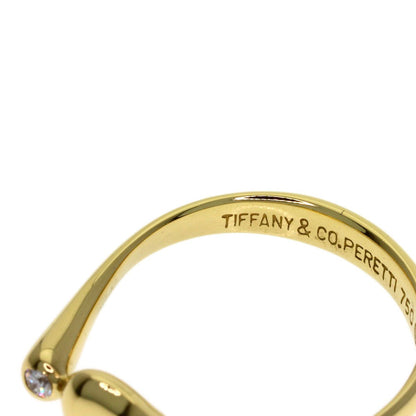 Tiffany & Co Bean Diamond Ring 18k Yellow Gold