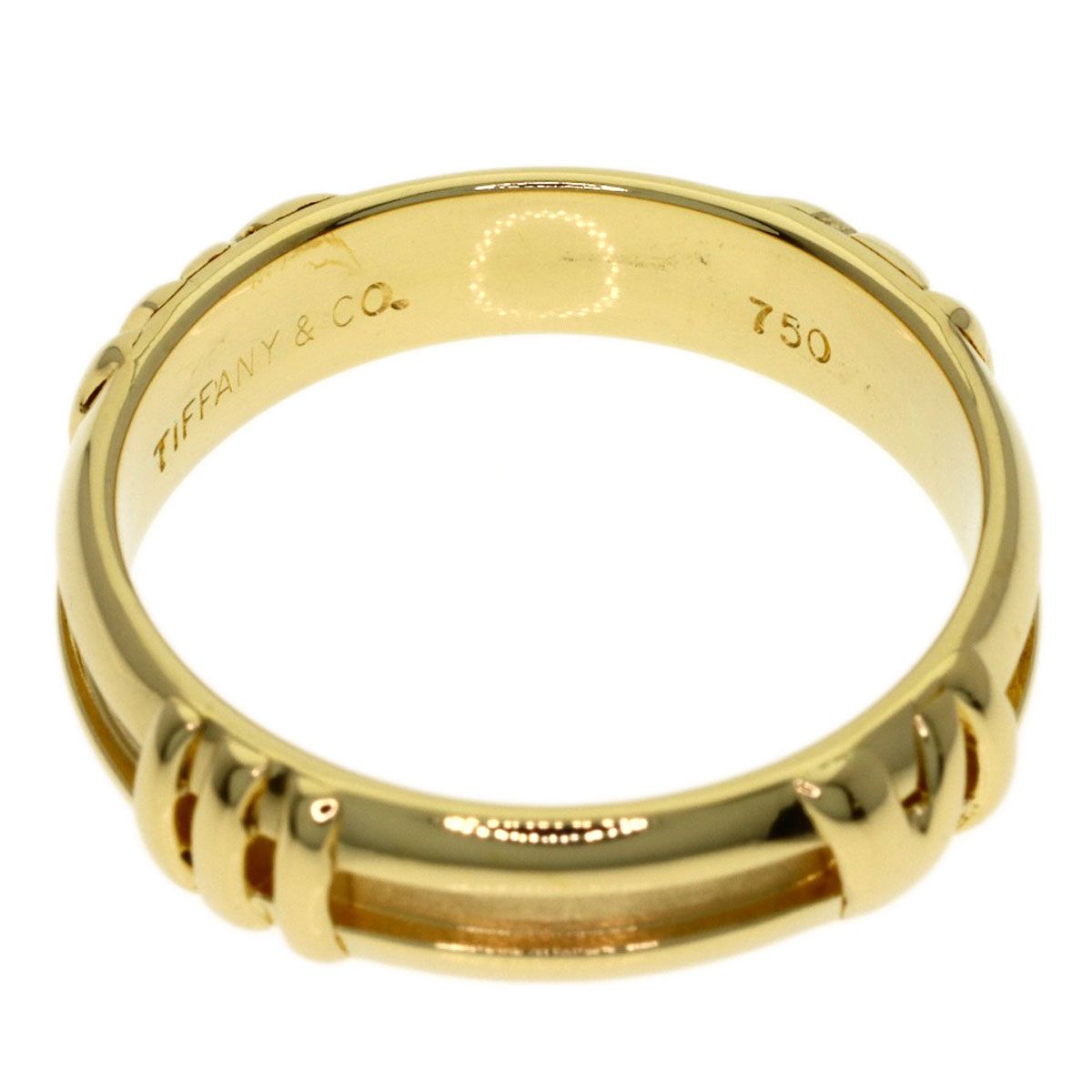 Tiffany & Co Atlas Ring 18k Yellow Gold — view 4