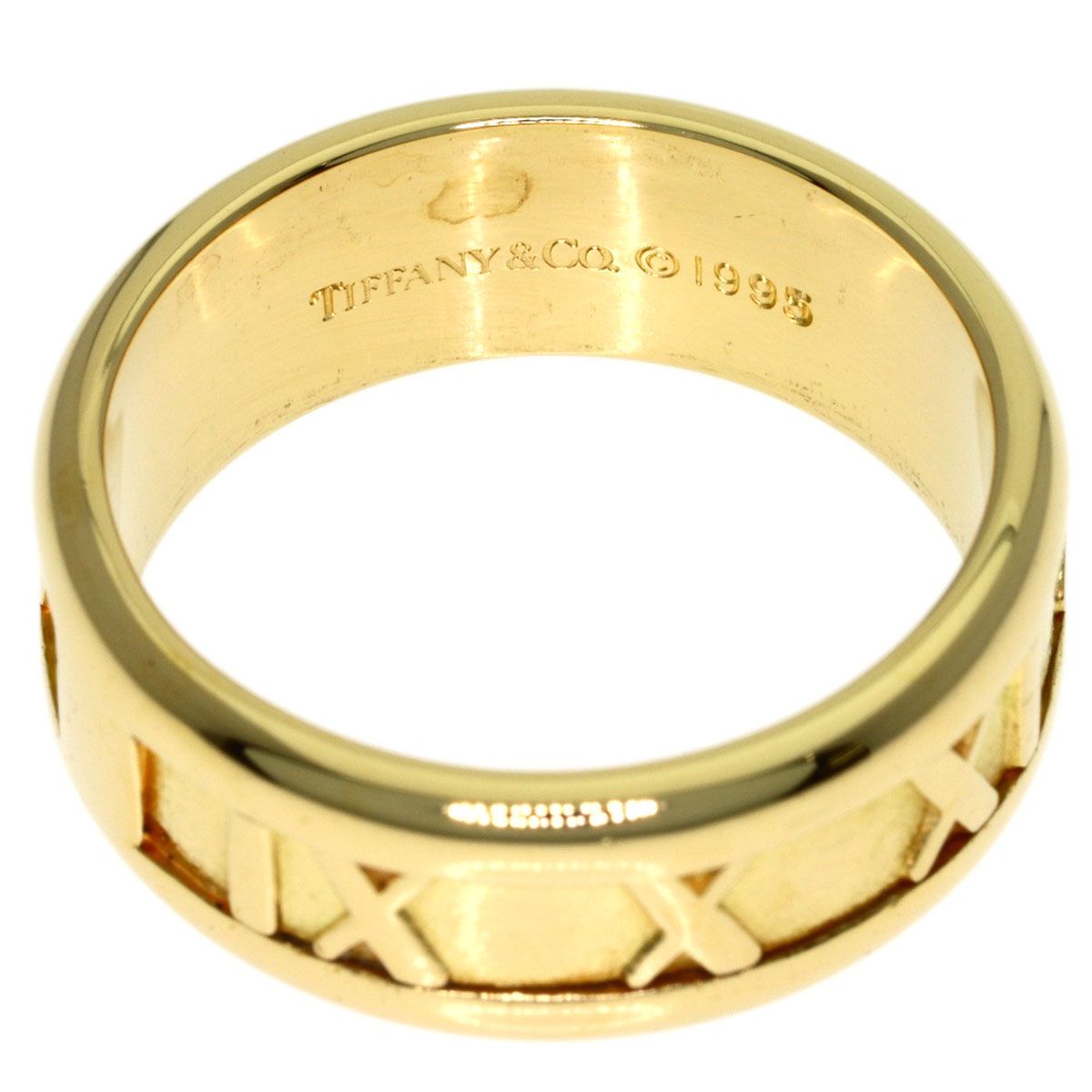 Tiffany & Co Atlas Ring 18k Yellow Gold — view 4