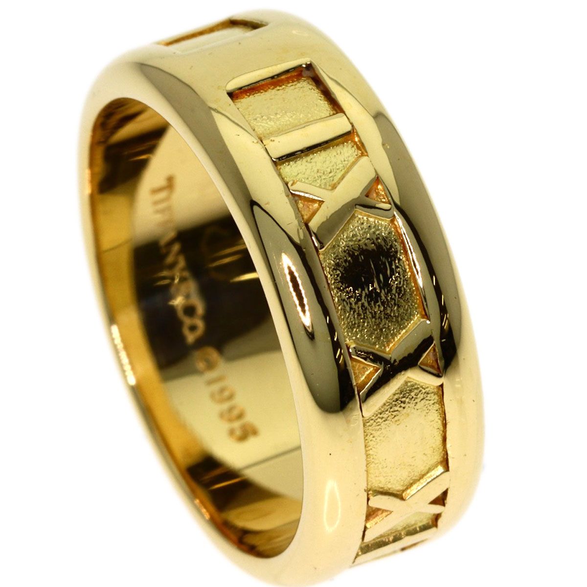 Tiffany & Co Atlas Ring 18k Yellow Gold