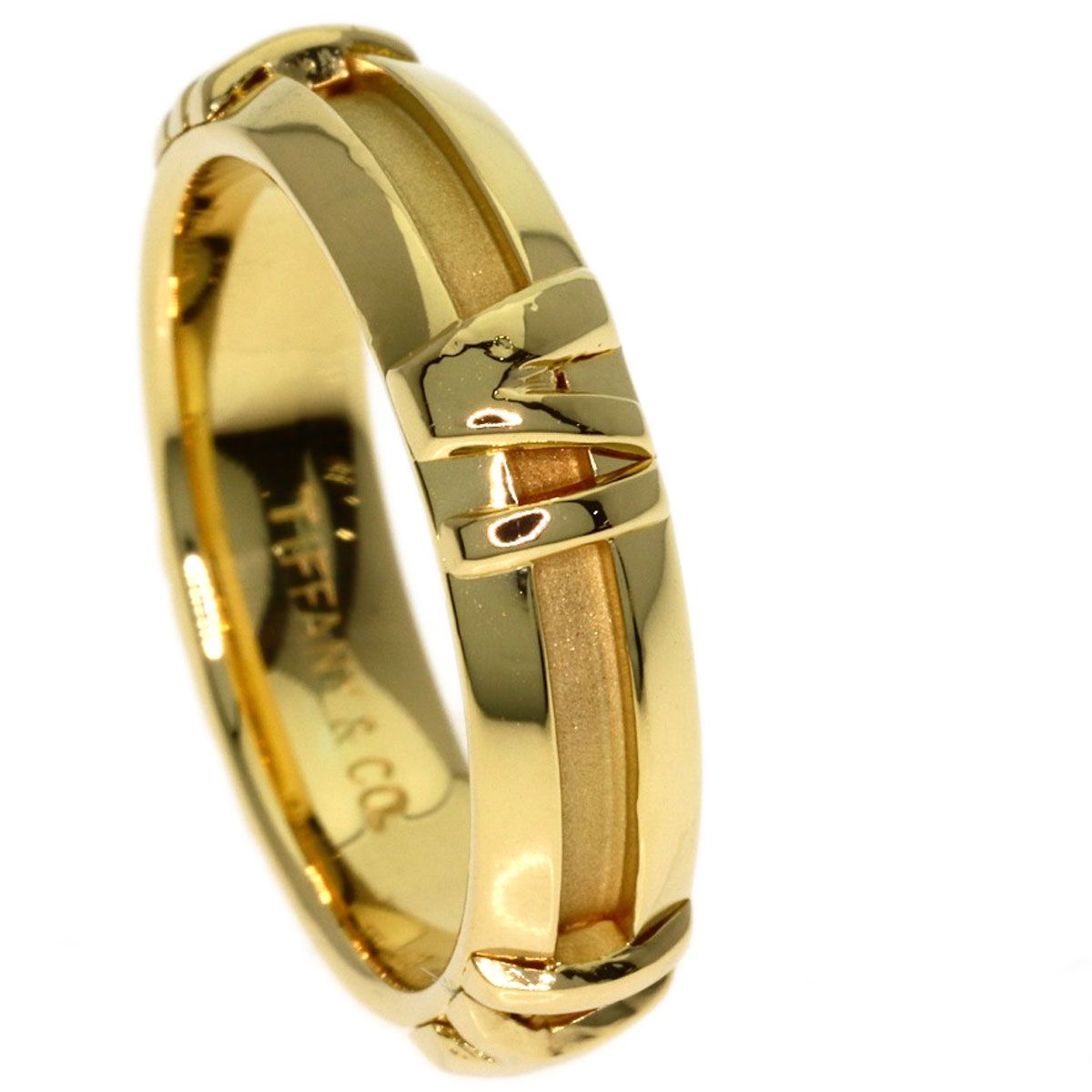 Tiffany & Co Atlas Ring 18k Yellow Gold — view 9