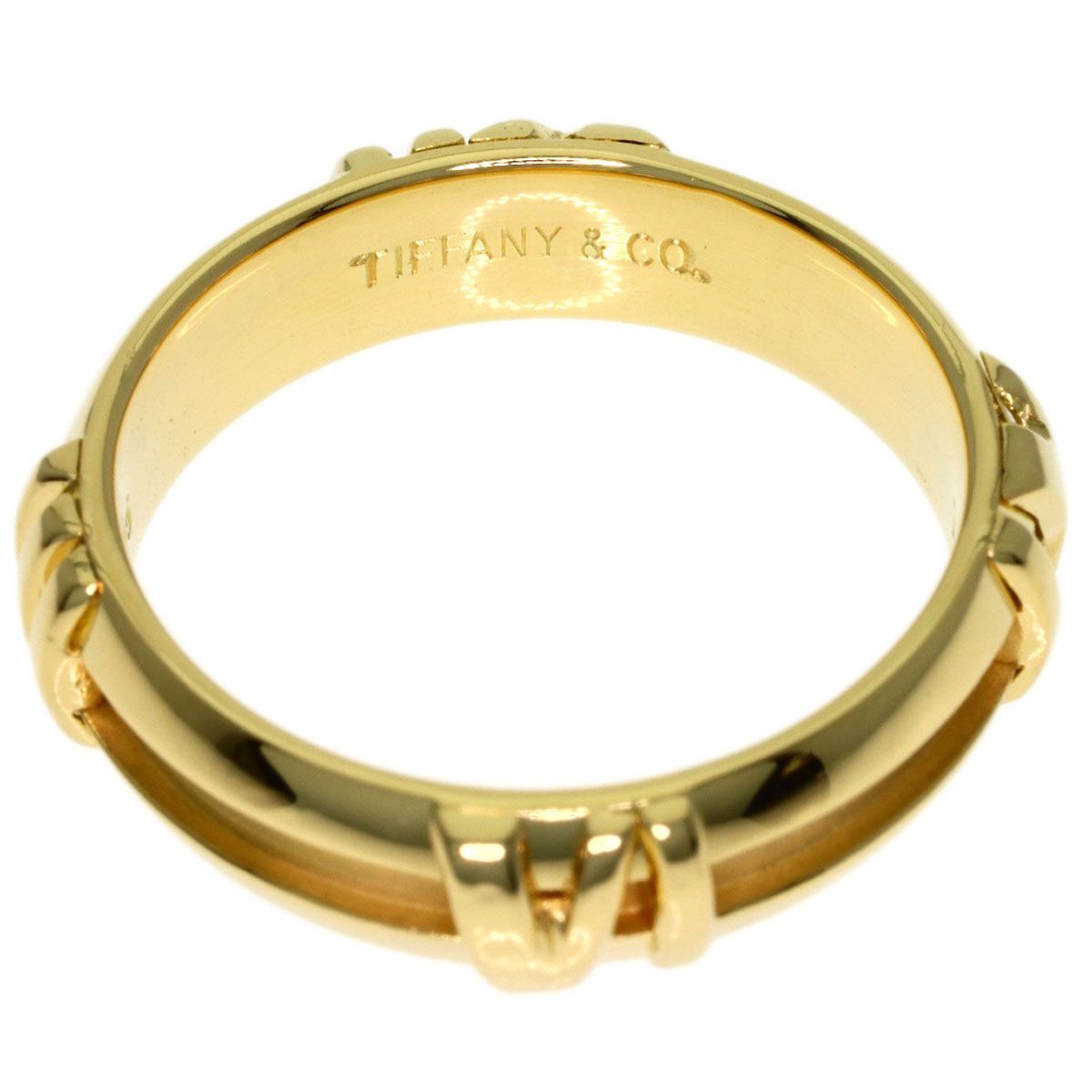 Tiffany & Co Atlas Ring 18k Yellow Gold — view 4
