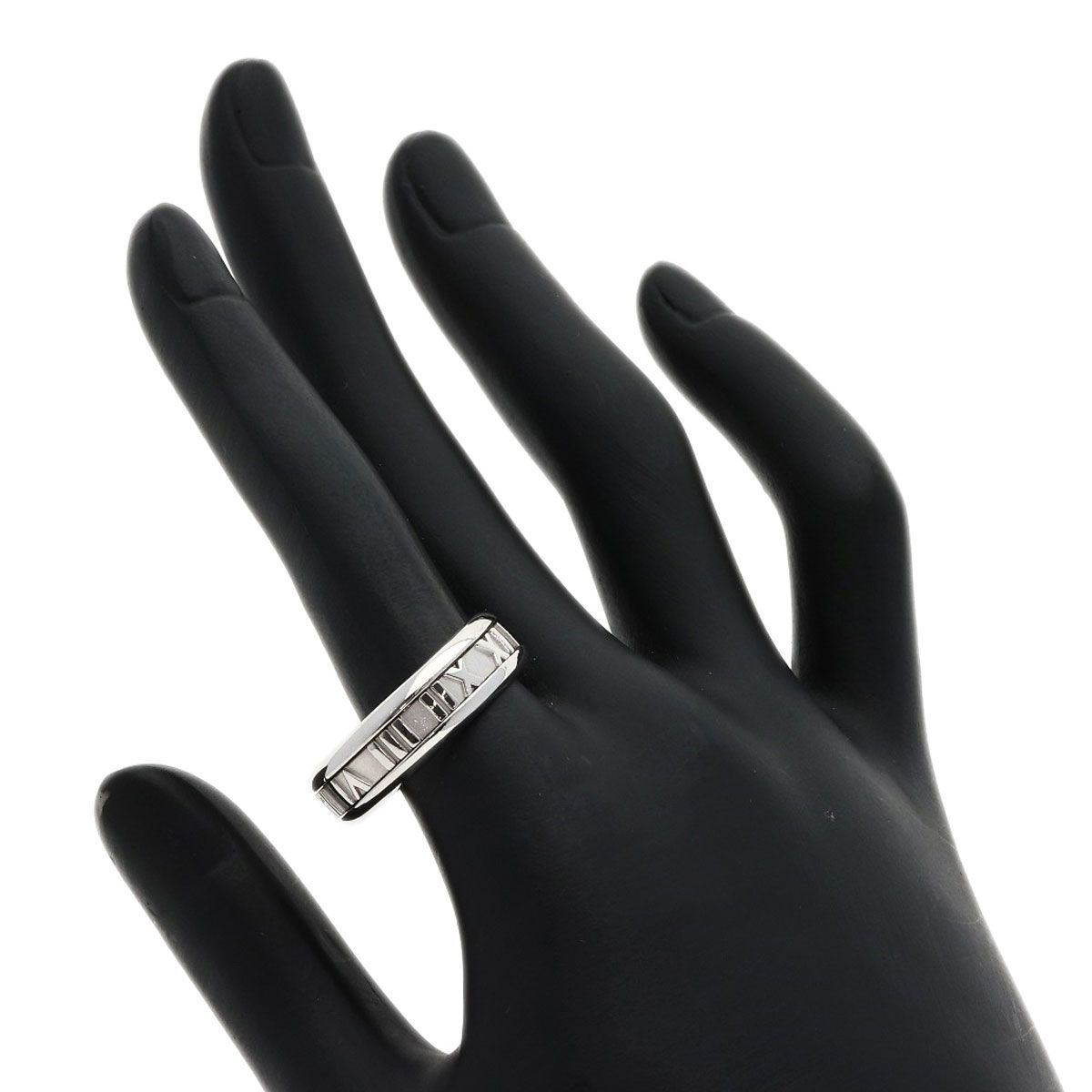 Tiffany & Co Atlas Ring 18k White Gold — view 5