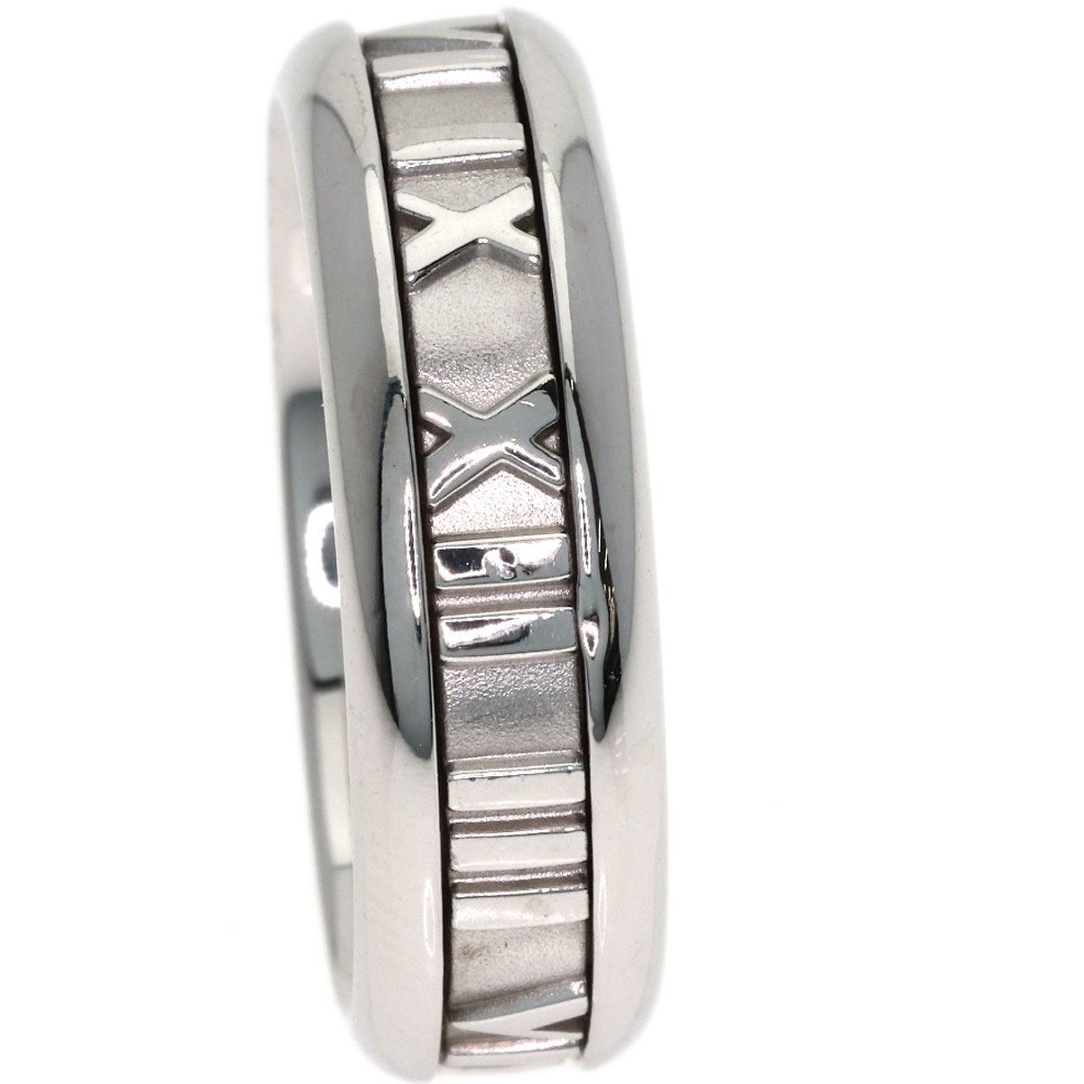 Tiffany & Co Atlas Ring 18k White Gold — view 8