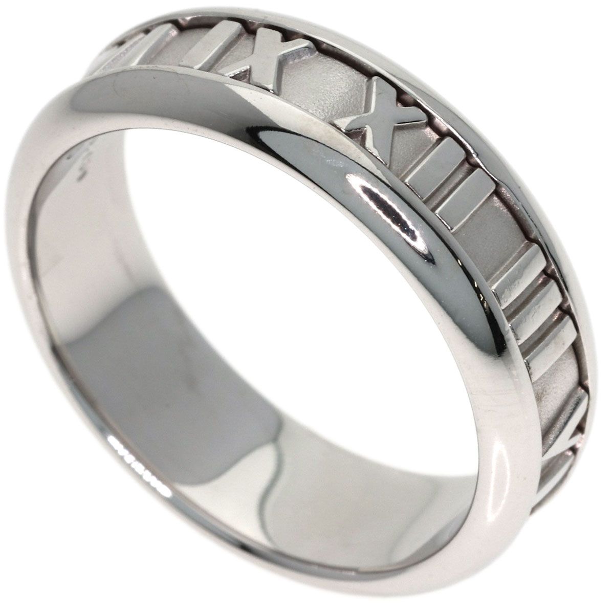 Tiffany & Co Atlas Ring 18k White Gold
