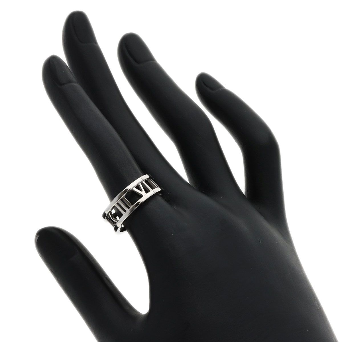 Tiffany & Co Open Atlas Ring 18k White Gold — view 5