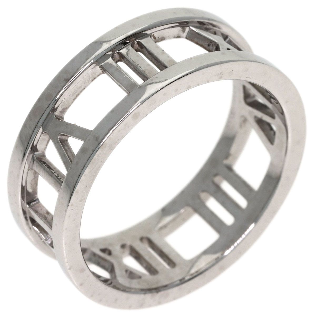 Tiffany & Co Open Atlas Ring 18k White Gold — view 2