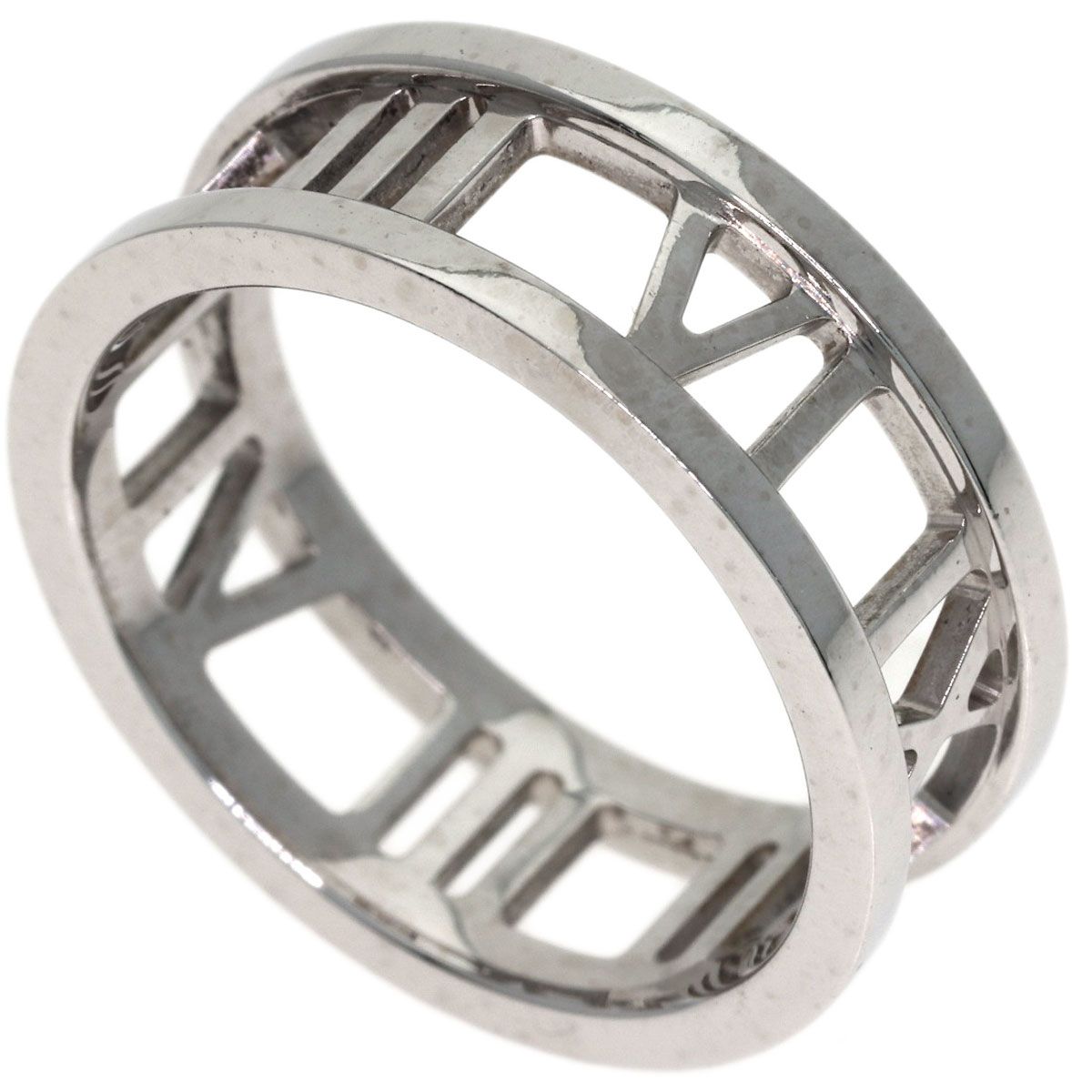 Tiffany & Co Open Atlas Ring 18k White Gold