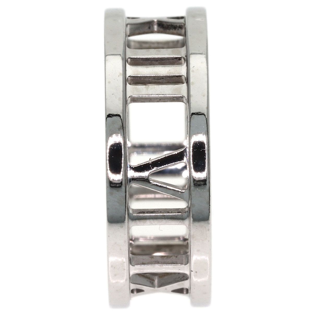 Tiffany & Co Open Atlas Ring 18k White Gold — view 3