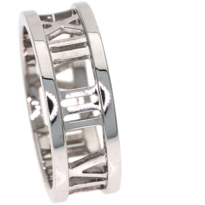 Tiffany & Co Open Atlas Ring 18k White Gold — view 7