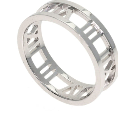 Tiffany & Co Open Atlas Ring 18k White Gold — view 7