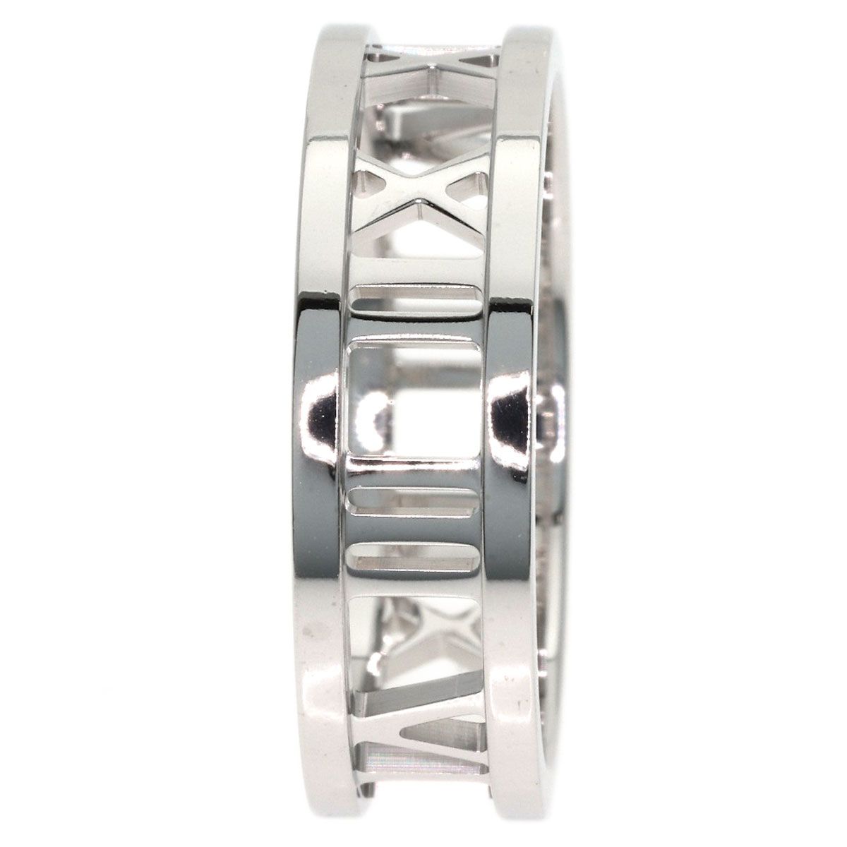 Tiffany & Co Open Atlas Ring 18k White Gold — view 3