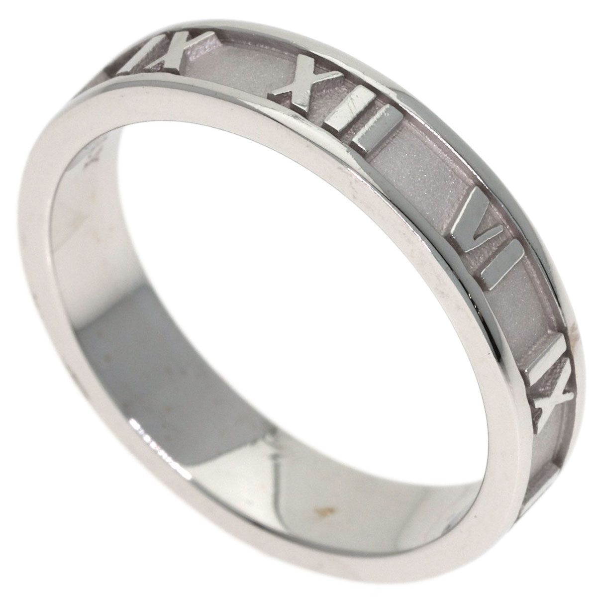Tiffany & Co Atlas Narrow Ring 18k White Gold