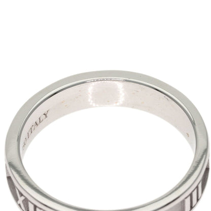 Tiffany & Co Atlas Narrow Ring 18k White Gold — view 8