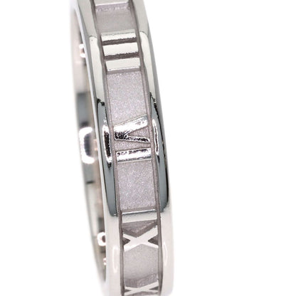 Tiffany & Co Atlas Narrow Ring 18k White Gold — view 7