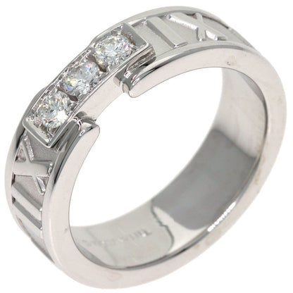Tiffany & Co Atlas Diamond Ring 18k White Gold — view 2