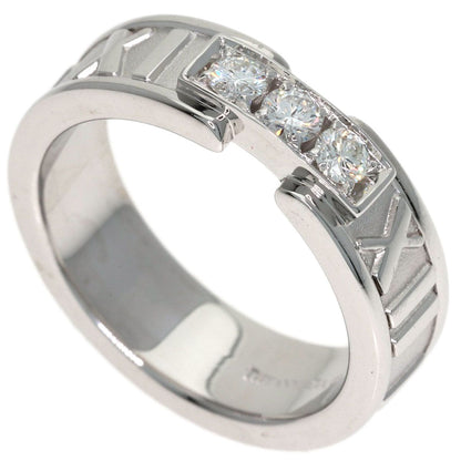 Tiffany & Co Atlas Diamond Ring 18k White Gold