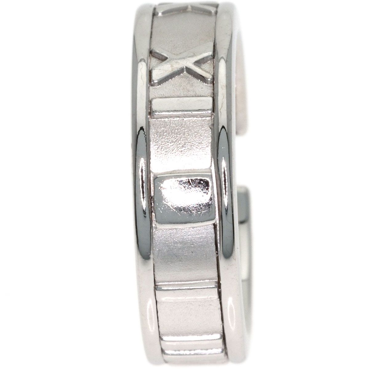 Tiffany & Co Atlas Diamond Ring 18k White Gold — view 9