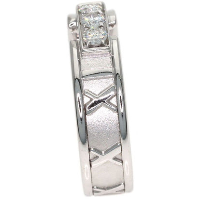Tiffany & Co Atlas Diamond Ring 18k White Gold — view 8