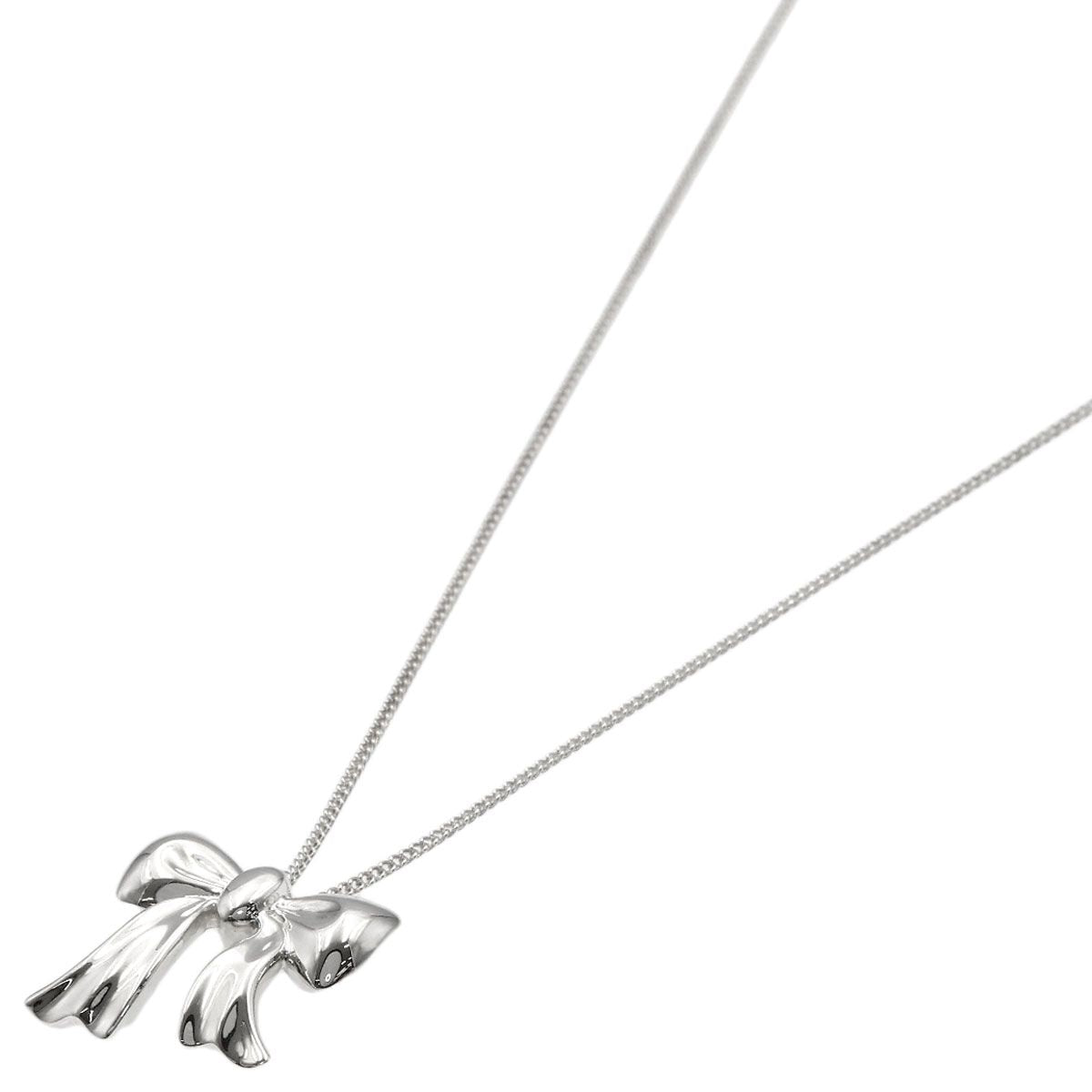 Tiffany & Co Ribbon Motif Necklace