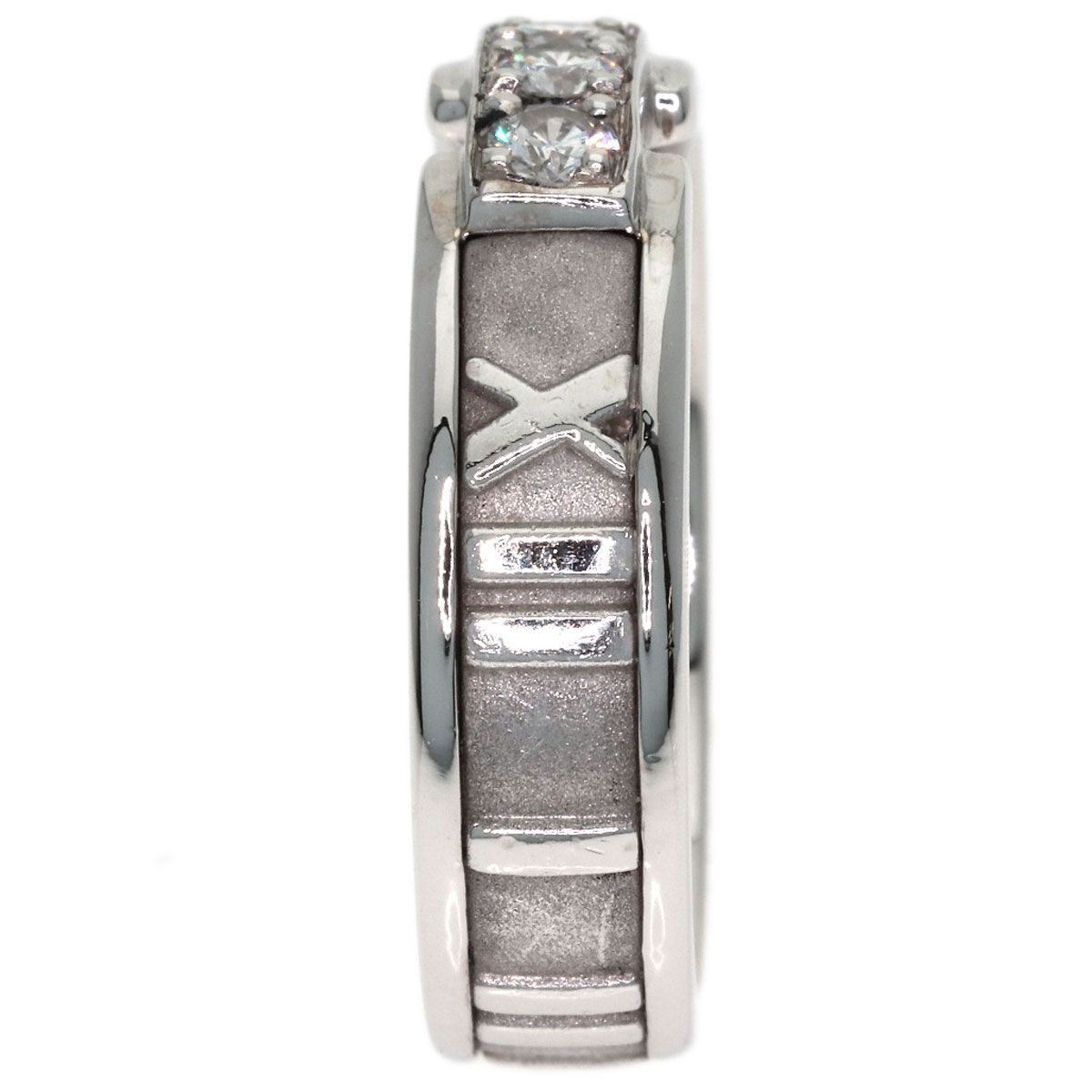 Tiffany & Co Atlas Diamond Ring 18k White Gold