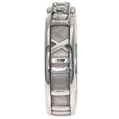 Tiffany & Co Atlas Diamond Ring 18k White Gold